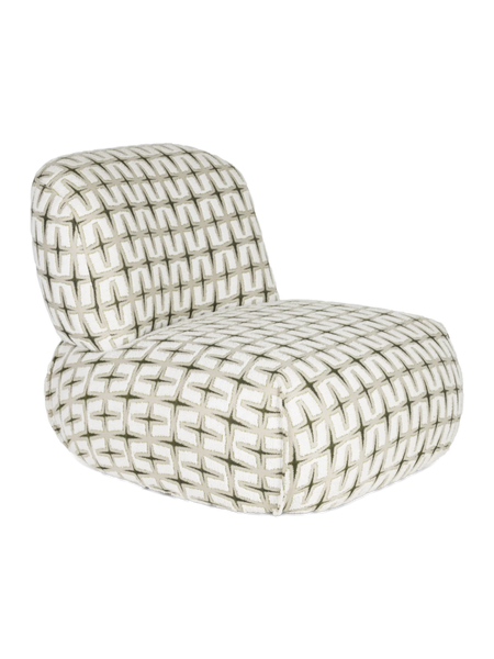 Ritz Loungesessel Beige/Grün