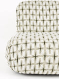 Ritz Loungesessel Beige/Grün, Detailansicht