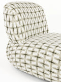 Ritz Loungesessel Beige/Grün, Detailansicht
