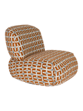 Ritz Loungesessel Beige/Orange