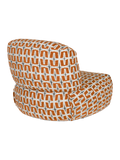 Ritz Loungesessel Beige/Orange, weitere Ansicht