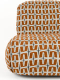 Ritz Loungesessel Beige/Orange, Detailansicht