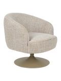Renate Loungesessel in Beige, Ansicht 1