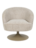 Renate Loungesessel in Beige, Ansicht 2