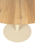 Steven Esstisch Beige Ø 110 cm, Detail