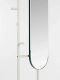 Vero Standspiegel mit Garderobe Beige, Detail