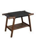 Kintaro Hocker in Walnuss, Ansicht 2