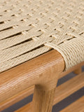 Kintaro Sitzbank in Natur, Detail