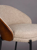 Rodin Tresenhocker Beige, 2er-Set, Detail
