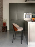 Rodin Tresenhocker Beige, 2er-Set im Raum