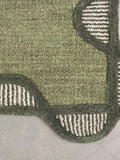 Sugar Lines Teppich Grün 160 × 230 cm, Detail