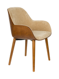 Taylor Armlehnstuhl in Beige, Ansicht 1