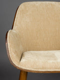 Taylor Armlehnstuhl in Beige, Detail
