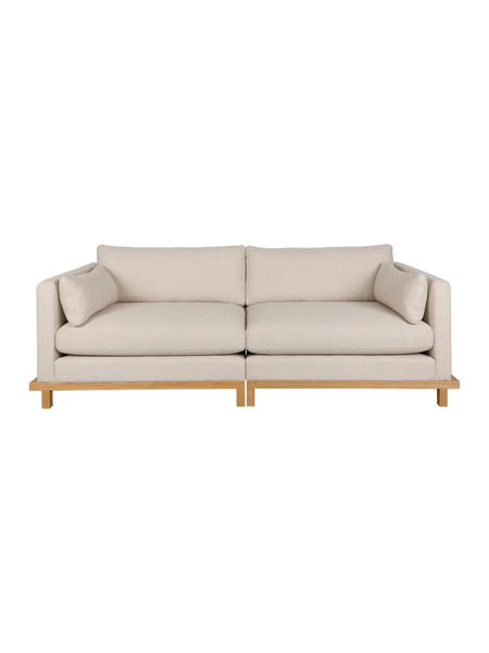 Blossom Sofa in Sand/Eiche, Ansicht 1