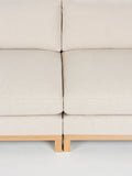 Blossom Sofa in Sand/Eiche, Detail