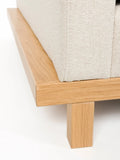 Blossom Sofa in Sand/Eiche, Detail