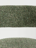 Claes Esszimmerstuhl, 2er-Set in Grün, Detail