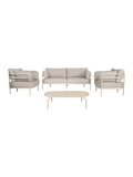 Vista Outdoor-Loungeset Beige, Ansicht 1