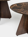 Naut Beistelltisch Braun, 2er-Set, Detail