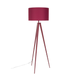 Tripod Stehleuchte in Burgunderrot, Ansicht 1