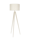 Tripod Stehleuchte in Beige, Ansicht 1