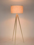 Tripod Stehleuchte in Beige, Detail