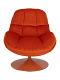 Beefy Loungesessel in Orange, Ansicht 2