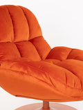 Beefy Loungesessel in Orange, Detail