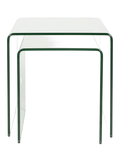 Vetro Beistelltisch Glas, 2er-Set in Transparent, Ansicht 1