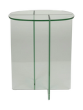 Linea Beistelltisch Glas Transparent, Ansicht 1