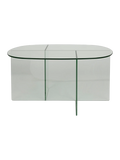 Linea Couchtisch Glas Transparent, Ansicht 1