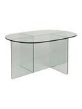Linea Couchtisch Glas Transparent, Ansicht 2
