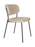 Jolien Esszimmerstuhl Bouclé, 2er-Set in Beige, Ansicht 1