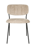 Jolien Esszimmerstuhl Bouclé, 2er-Set in Beige, Ansicht 2
