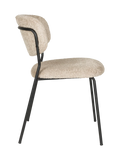 Jolien Esszimmerstuhl Bouclé, 2er-Set in Beige, Ansicht 3