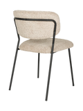 Jolien Esszimmerstuhl Bouclé, 2er-Set in Beige, Ansicht 4