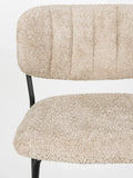 Jolien Tresenhocker Bouclé, 2er-Set in Beige, Detail