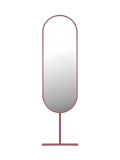 Tess Standspiegel 38 × 165 cm in Burgunderrot, Ansicht 1