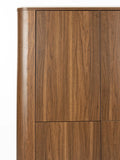 Almira Schrank Marmoroptik Walnuss, Detail