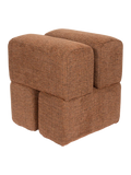 Staple Hocker in Terrakotta, Ansicht 2