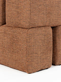 Staple Hocker in Terrakotta, Detail