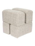 Staple Hocker in Braun/Beige, Ansicht 2