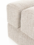 Staple Hocker in Braun/Beige, Detail