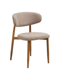 Levanto Esszimmerstuhl sand Esszimmerstuhl Living Nordic woodlike Beine, Eiche