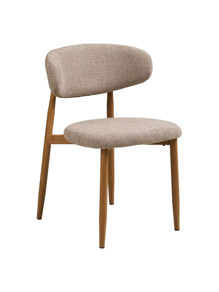 Levanto Esszimmerstuhl sand Esszimmerstuhl Living Nordic woodlike Beine, Eiche