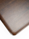 Elroy Couchtisch quadratisch Walnuss, Detail