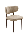 Recco Esszimmerstuhl Esszimmerstuhl Living Nordic hellbraun, woodlike Beine, dunkelbraun, light brown / dark brown