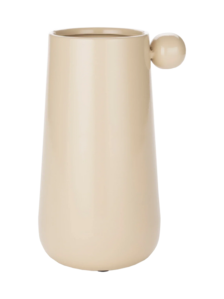 Dot Vase M in Beige, Ansicht 1