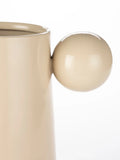 Dot Vase M in Beige, Detail