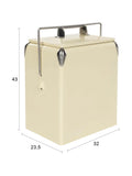 Be Wine Kühlbox in Beige, Maßzeichnung